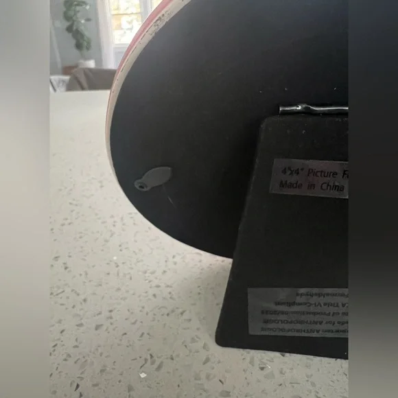 Anthropologie Claudette Text Stoneware Picture Frame - Picture 7 of 7